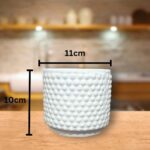 Cylindrical ceramic Pot for indoor plants